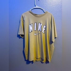Vintage 90s Nike center swoosh print tee